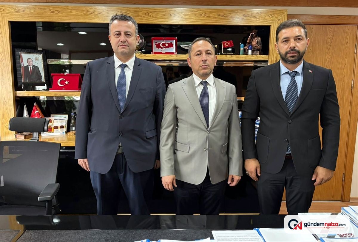 AK Parti Beypazarı İlçe Başkanı Etili'den bölge müdürlüğüne ziyaret