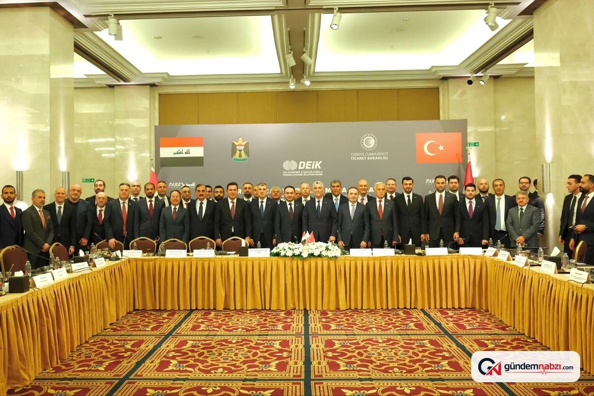 Türkiye-Irak Yuvarlak Masa toplantısında 30 milyar dolar hedef