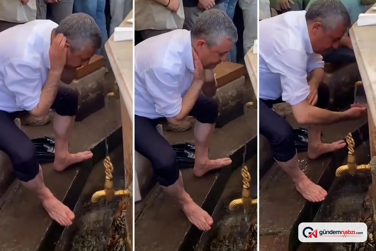 Yeni Parti'den Özgür özel'in abdest görüntülerine açıklama