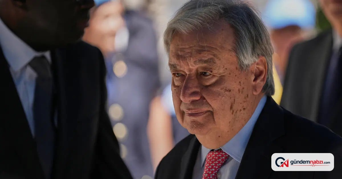 Dışişleri Bakanlığı'ndan Guterres'in açıklamalarına Kıbrıs tepkisi