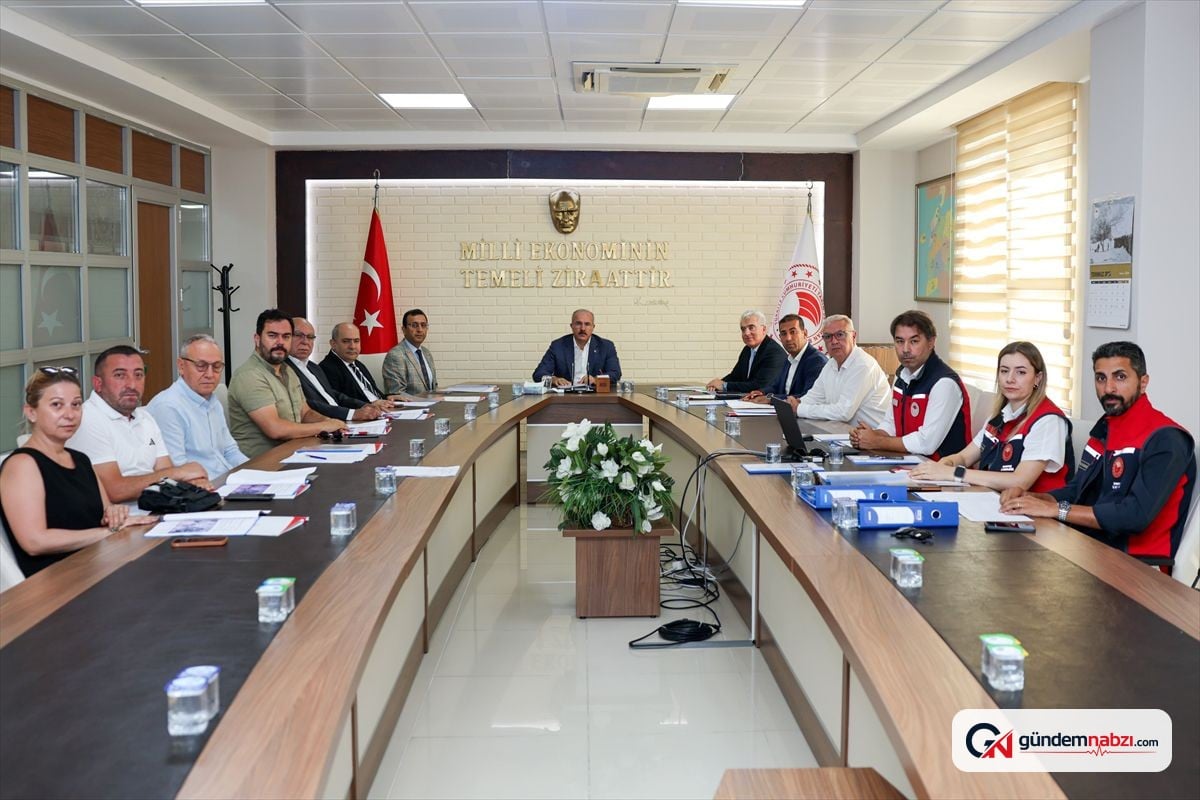 Çanakkale'de Toprak Koruma Kurulu toplantısı yapıldı