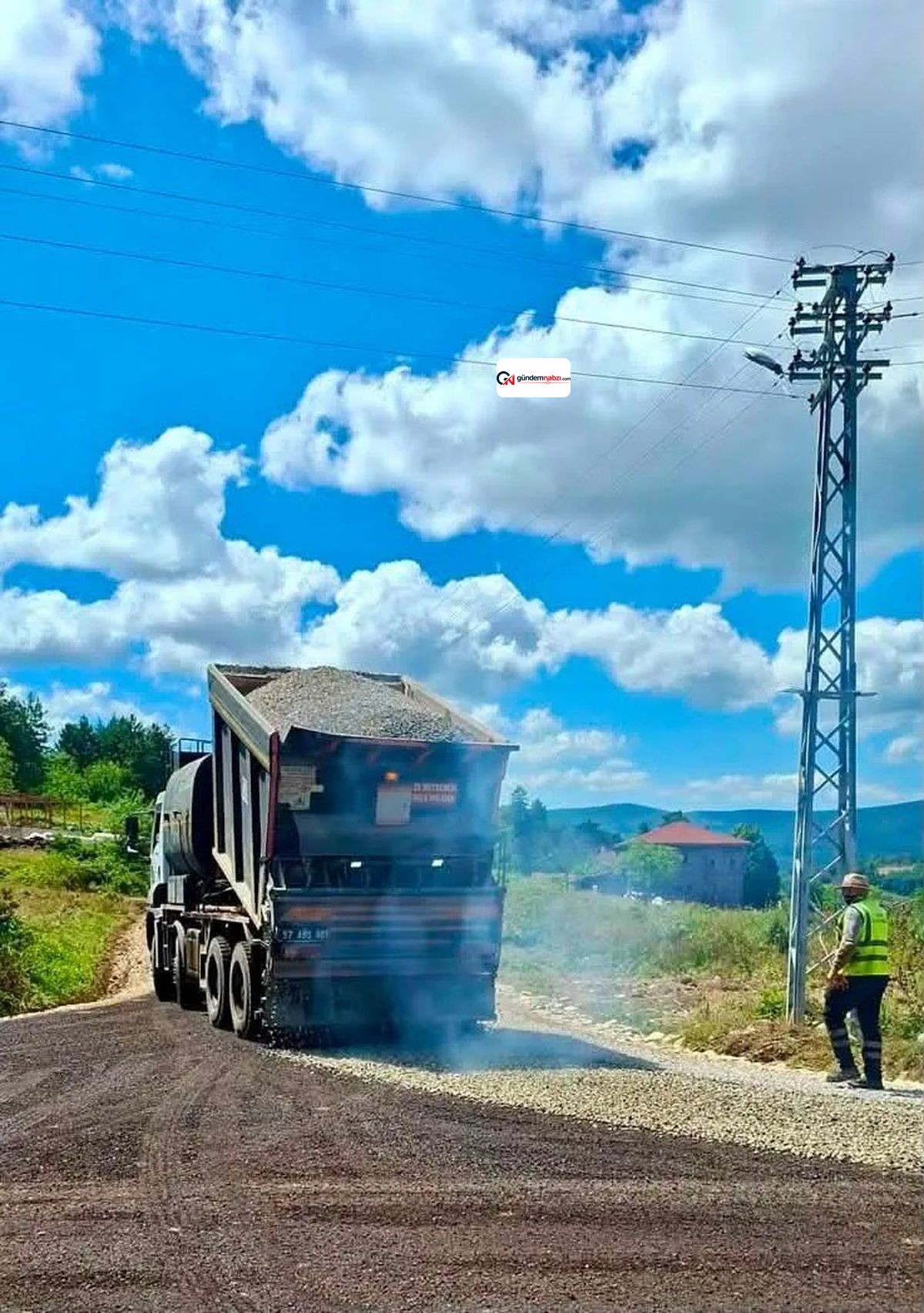 Sinop'ta köylerin ulaşım standardı yükseltiliyor