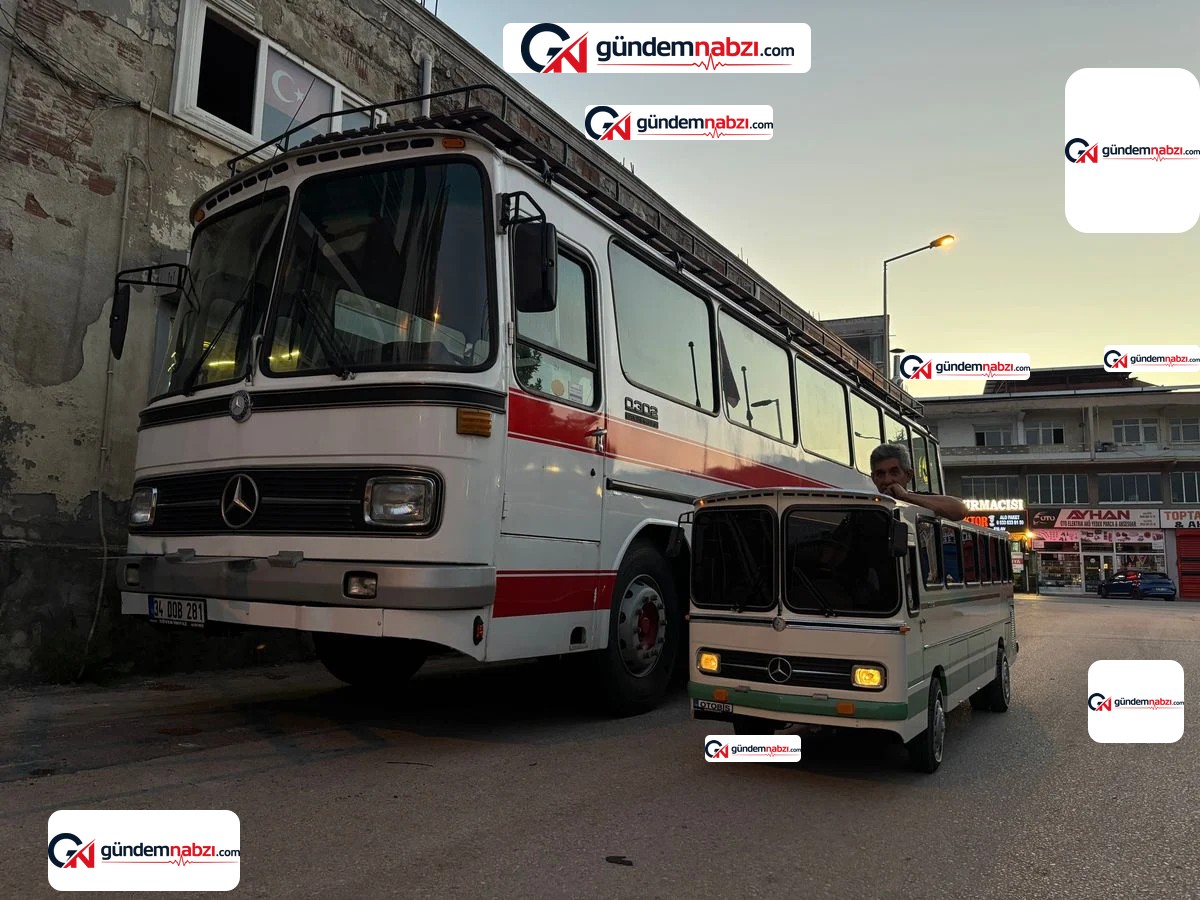 Bursa'da 8 ayda minyatür otobüs üretti