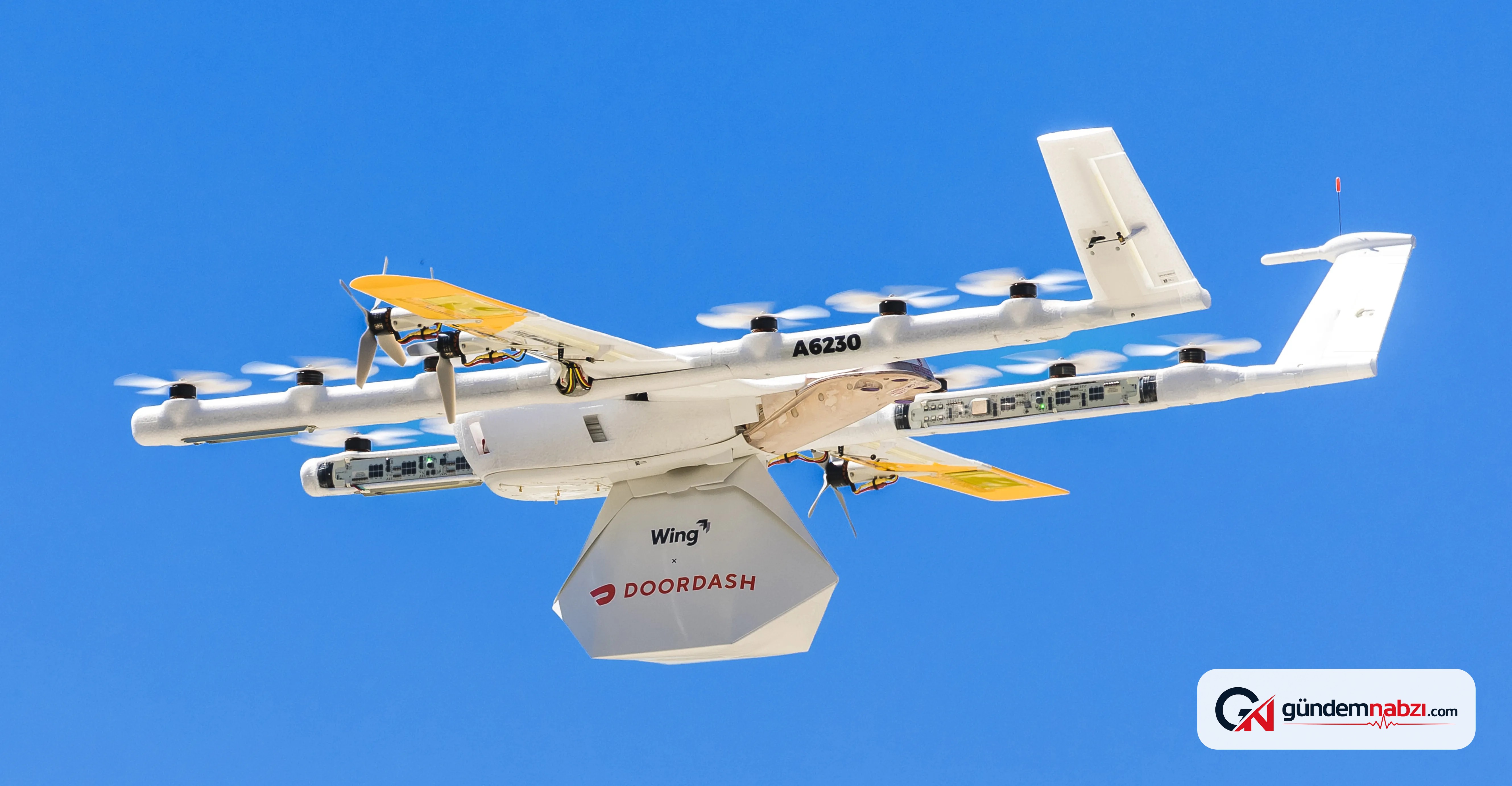 DoorDash kendi hava kargo birimiyle drone teslimatına başlıyor