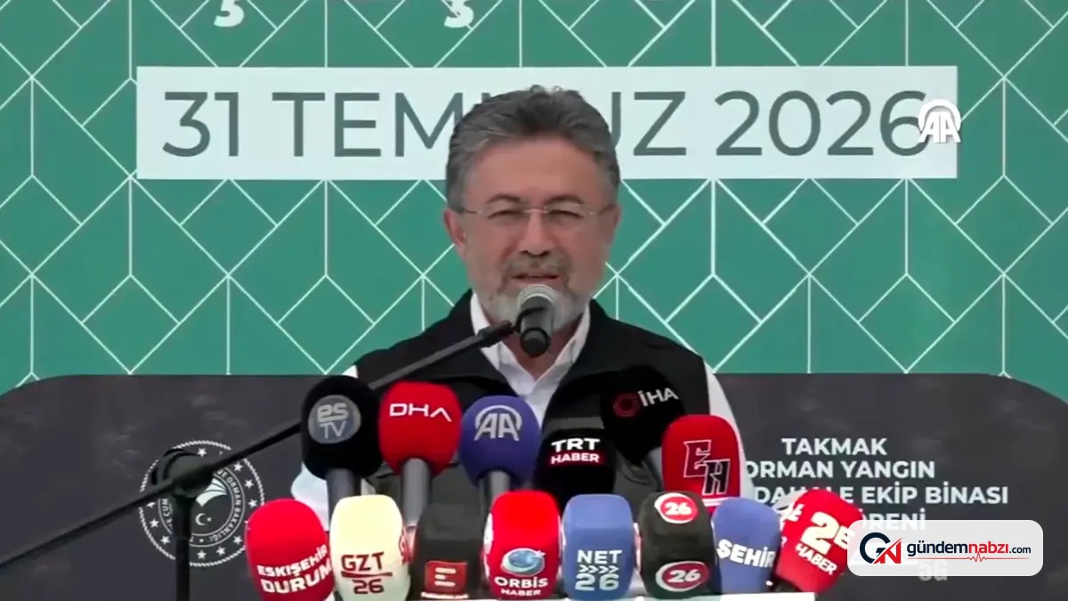 Bakan Yumaklı duyurdu: Orman yangınlarına müdahale hedefi 10 dakika