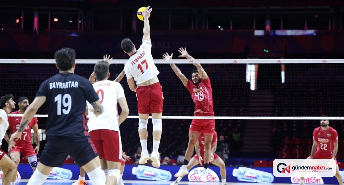 A milli Erkek Voleybol Takımı, Milletler Ligi'ne çeyrek finalde veda etti