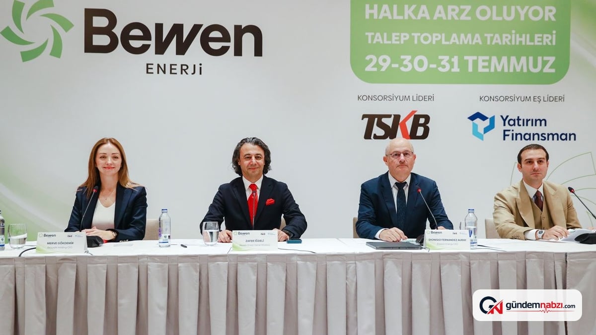 Bewen Enerji halka arzında talep toplama yarın başlıyor