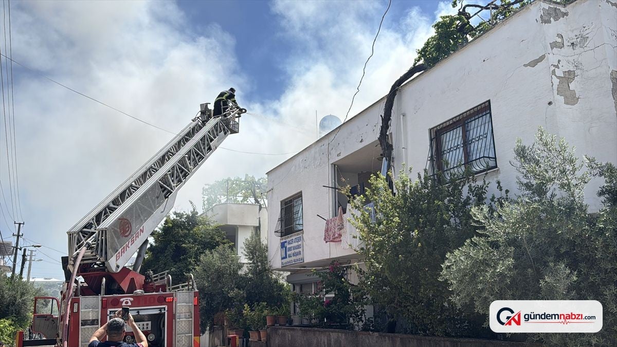 Osmaniye'de kümes yangınında kişi yaralandı