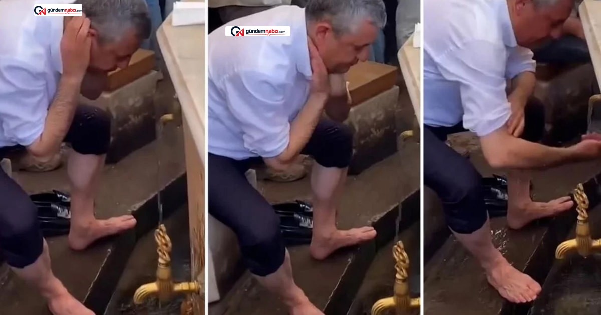 Özgür Özel'in abdest görüntülerinin arkasındaki gerçek açıklandı