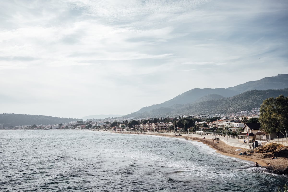 Bodrum'a iki kruvaziyerle 1012 turist geldi