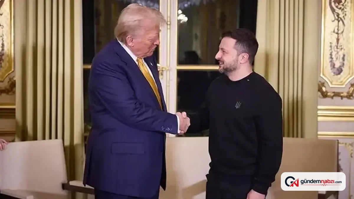 Trump Zelenskiy ile Beyaz Saray'da görüştü