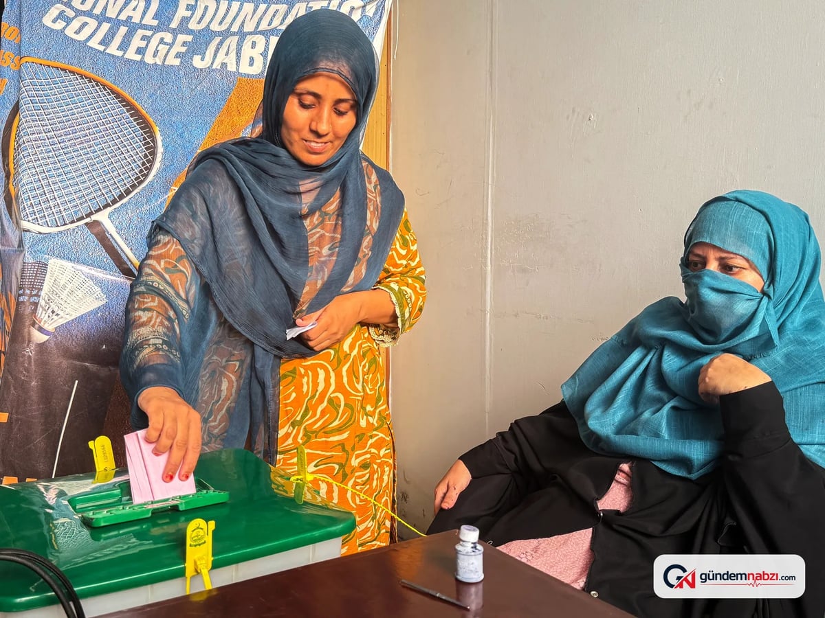 Pakistan yönetimindeki Keşmir'de seçimlerin ilk turu yapıldı