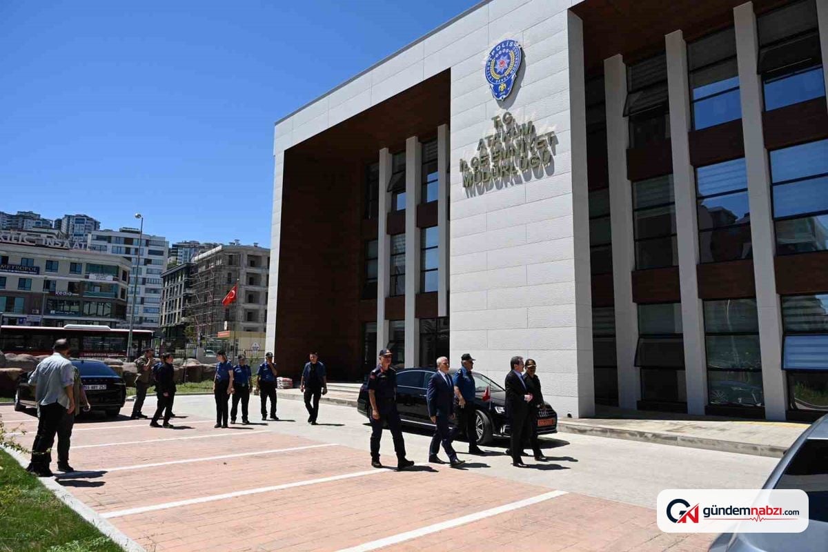 Samsun'da emniyet birimlerine denetim