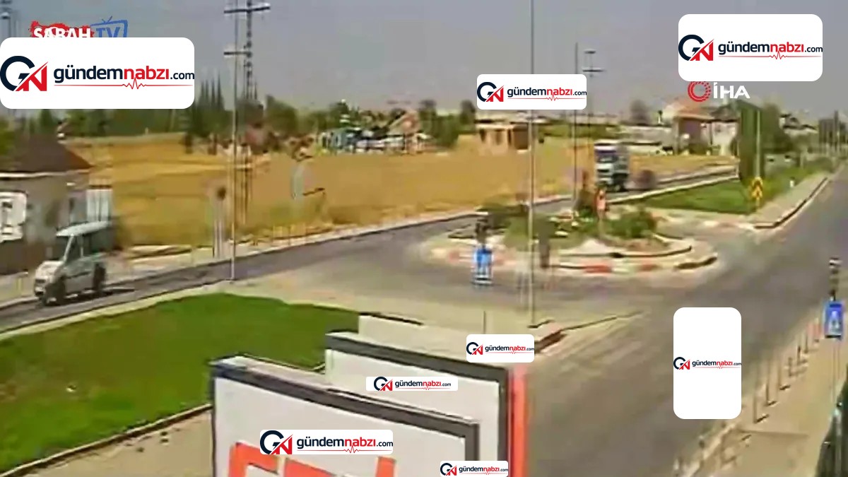 Karaman'da çöp kamyonuna çarpan motosikletin sürücüsü ağır yaralandı