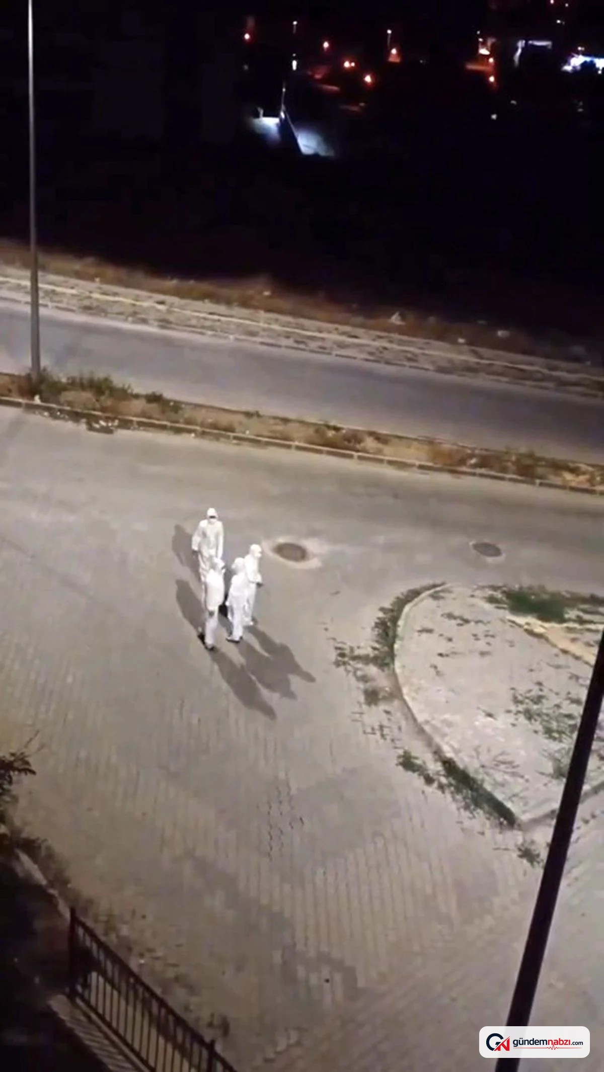 Kahramanmaraş'ta tulumlu şahıslar polisleri harekete geçirdi