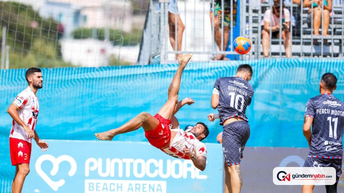 İtalya Serie A Beach Soccer finalleri Scoglitti'de başlıyor