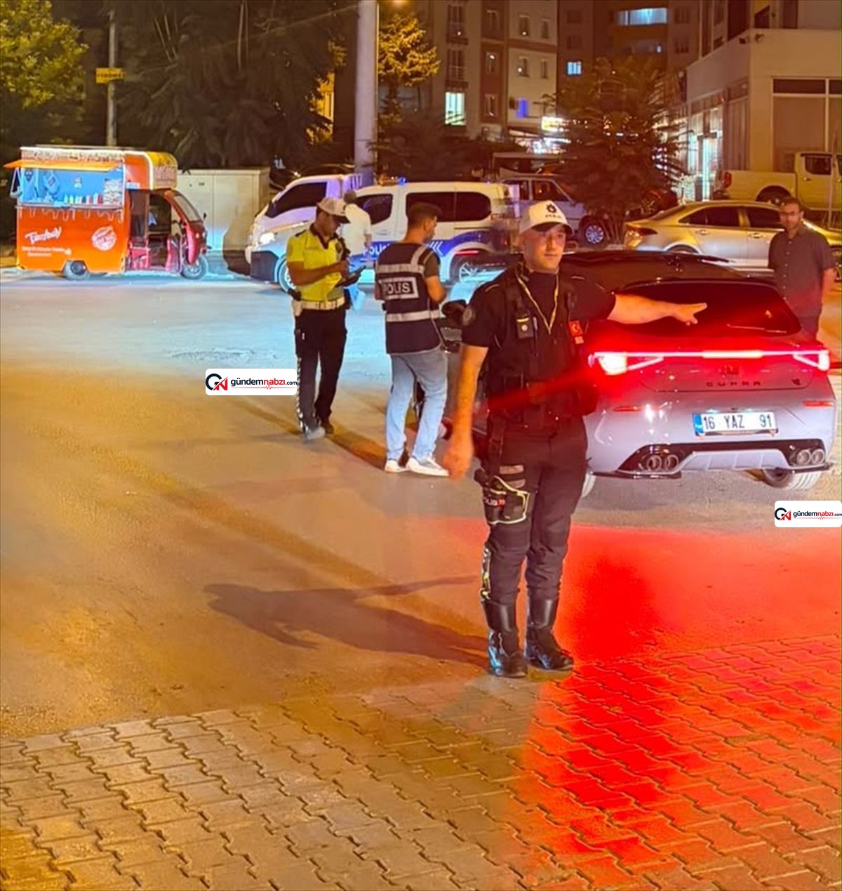Konya'daki trafik denetimlerinde 6 milyon lira ceza kesildi