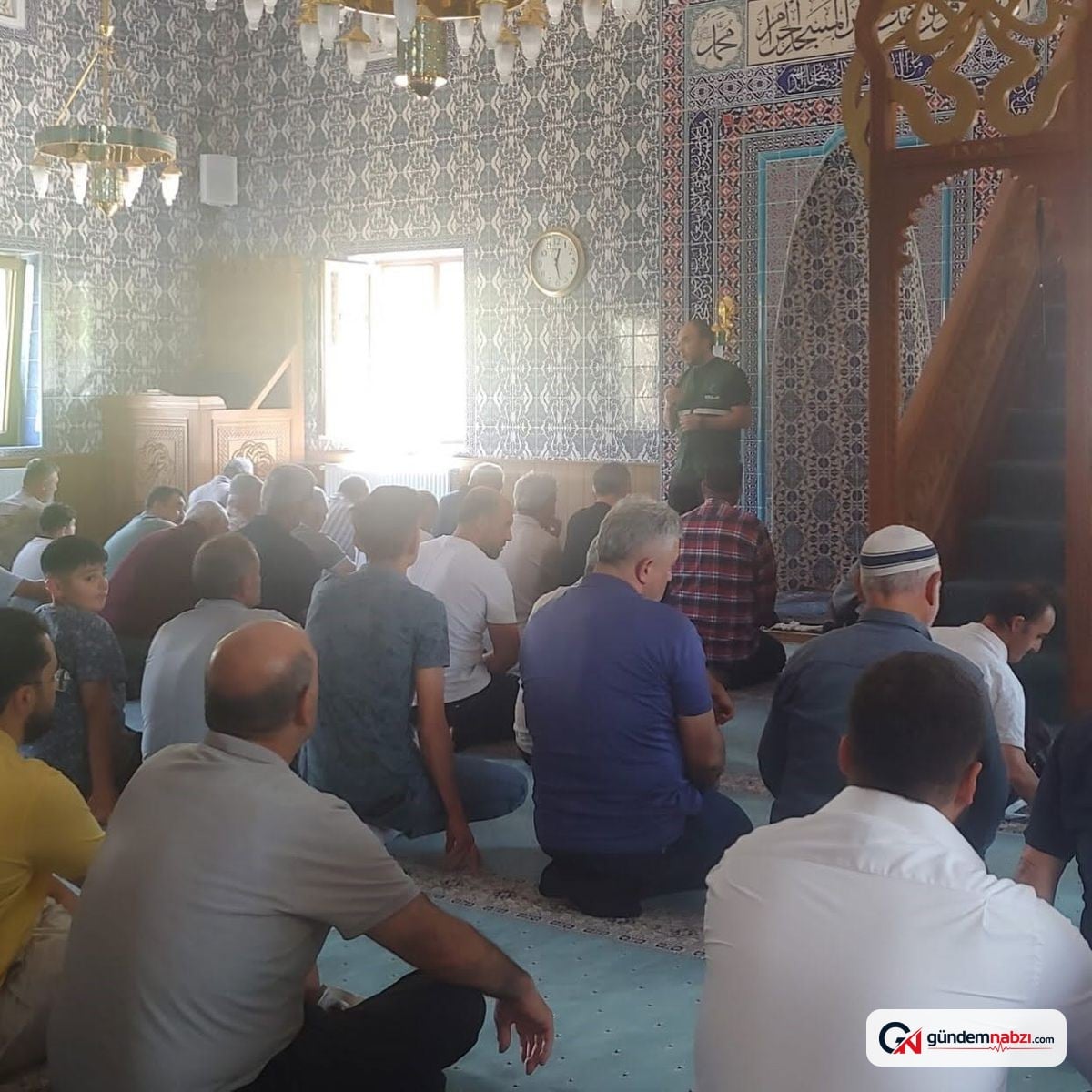 Bayburt yeşilay Şubesi'nden esentepe Camii'nde bilgilendirme