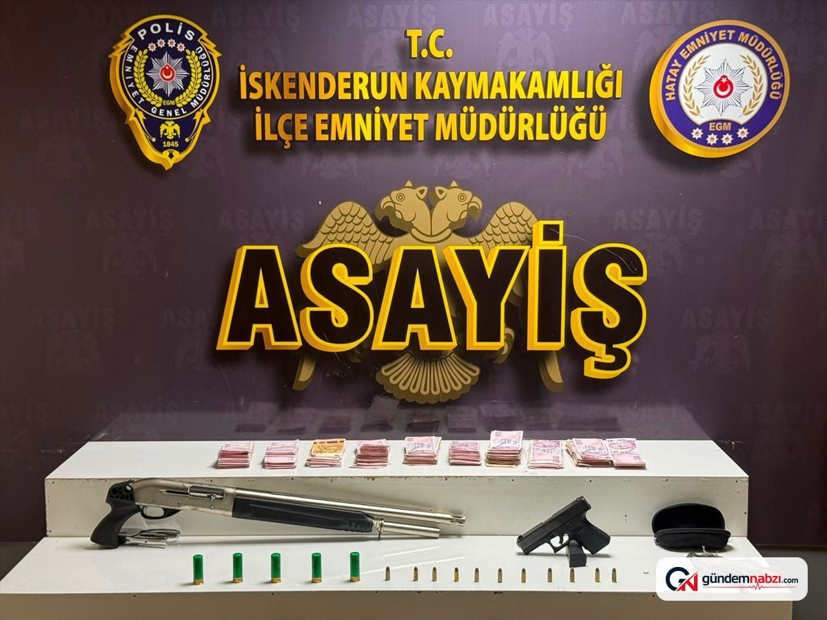 Hatay'da otomobil ve iş yerine ateş açan şüpheli tutuklandı