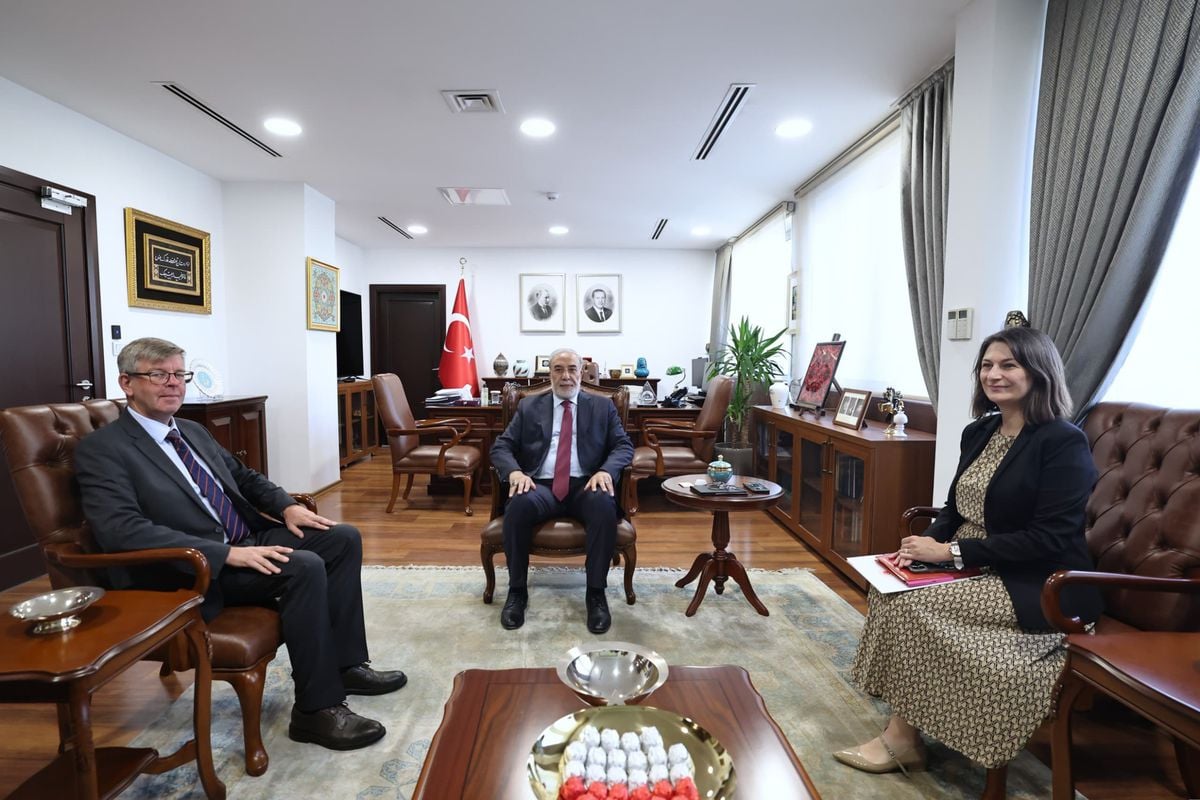 Dışişleri Bakan Yardımcısı Kulaklıkaya Litvanya Büyükelçisi'ni kabul etti