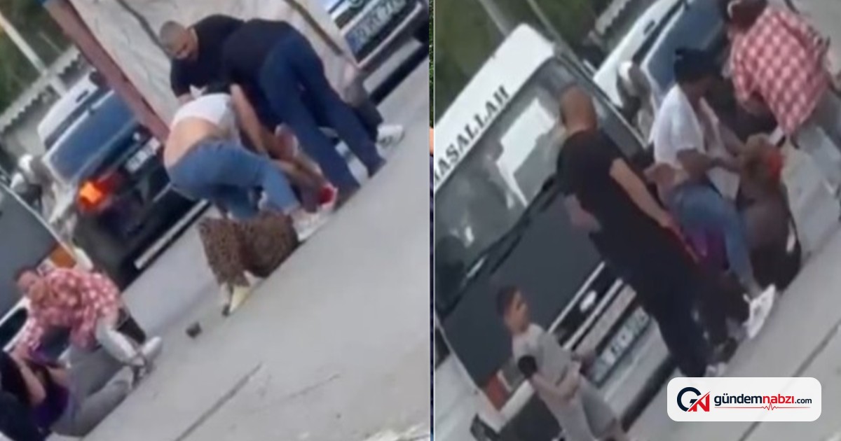 Kale Mahallesi'nde kadınlar arasında kavga çıktı