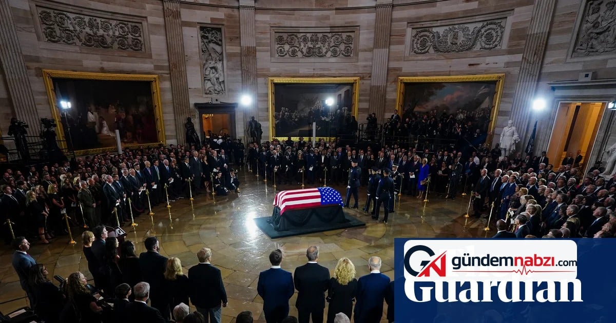Lindsey Graham için Capitol'de anma töreni yapıldı
