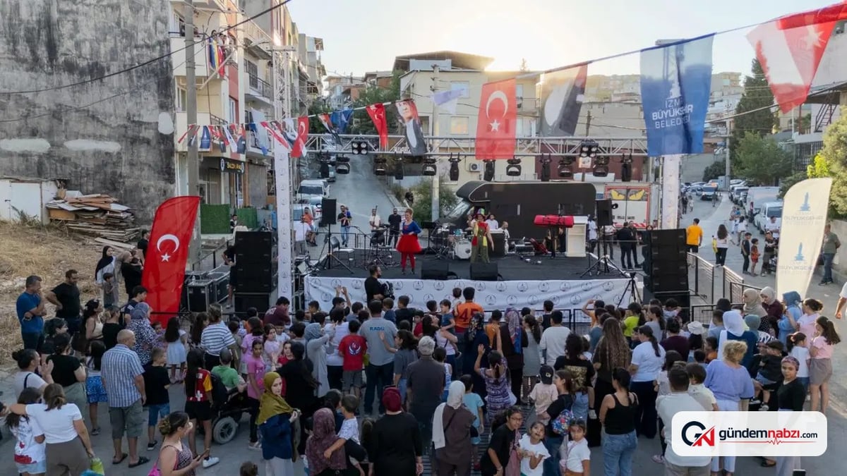 İzmir'de Mahalle şenlikleri'nin adresi Karabağlar oldu