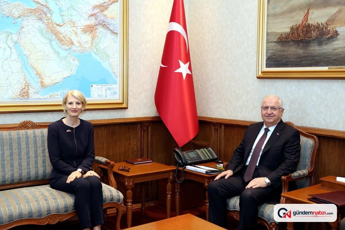 Bakan Güler, İngiliz Büyükelçi Morris'i kabul etti