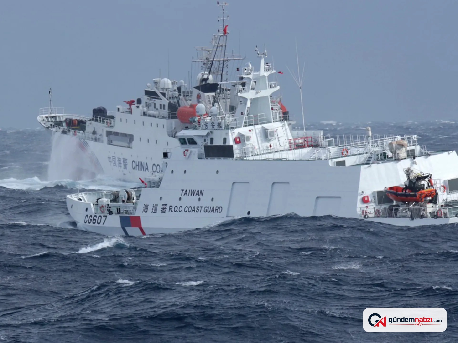Çin'in Tayvan'ın doğusundaki deniz devriyeleri ablukayı tetikleyebilir