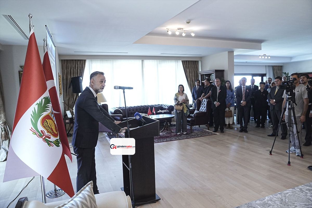 Peru Milli günü dolayısıyla Ankara'da resepsiyon yapıldı