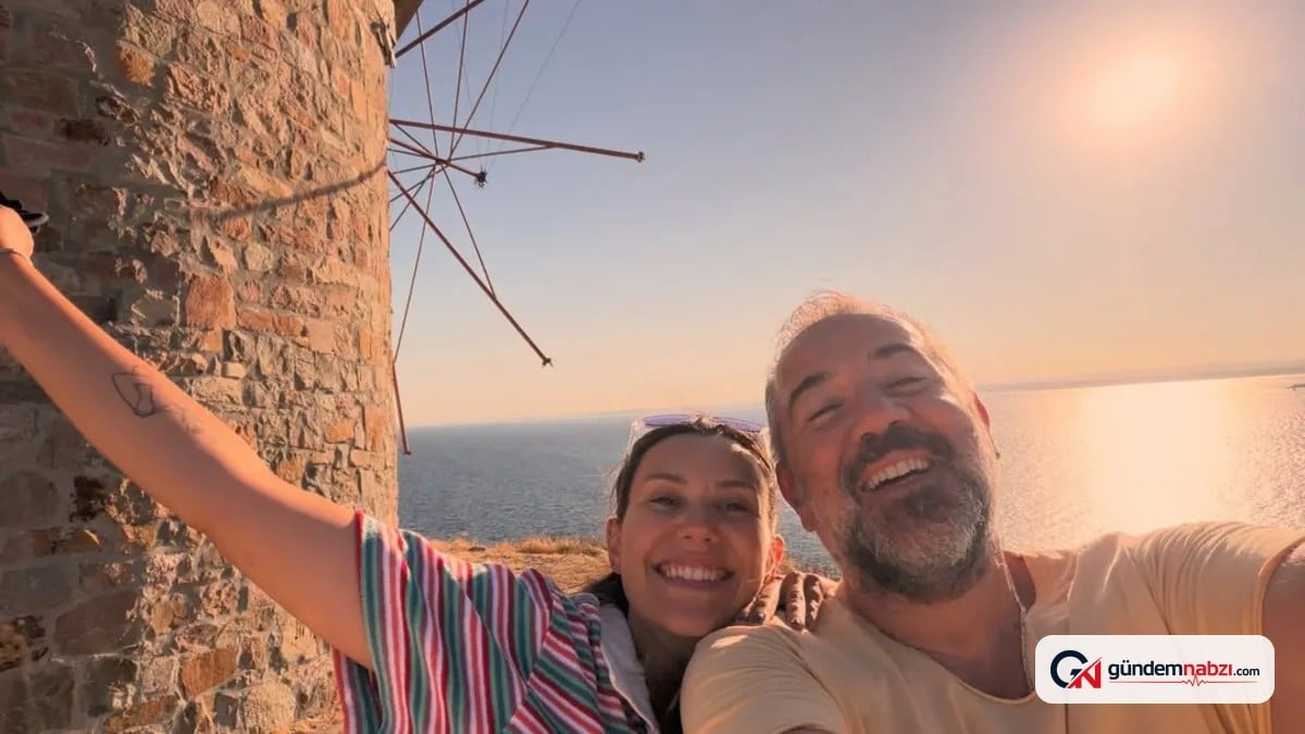 Ata Demirer ve sevgilisi tatilde romantik kareler paylaştı