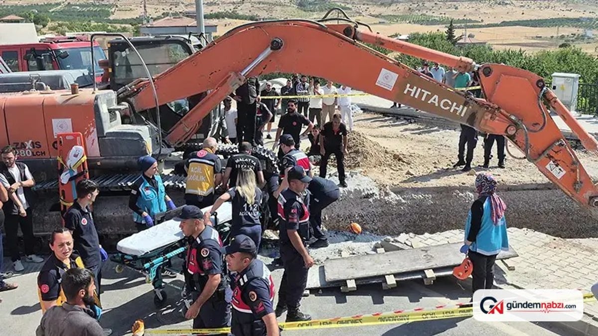 Malatya'da altyapı çalışmasında göçük: 2 işçi öldü