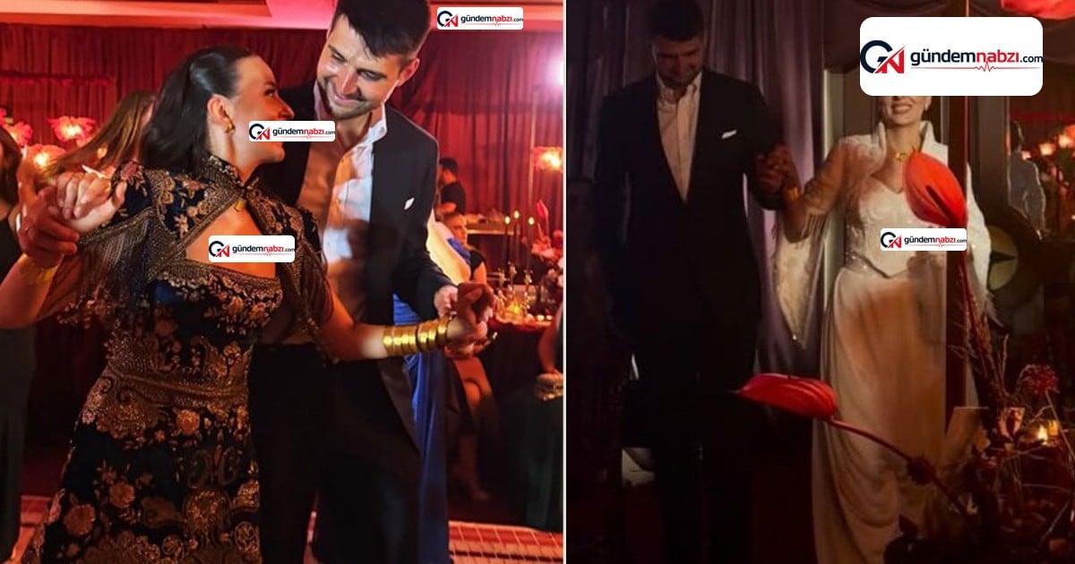 Ersin Destanoğlu ile Neşe Sevdik Kurtovic kına gecesi yaptı