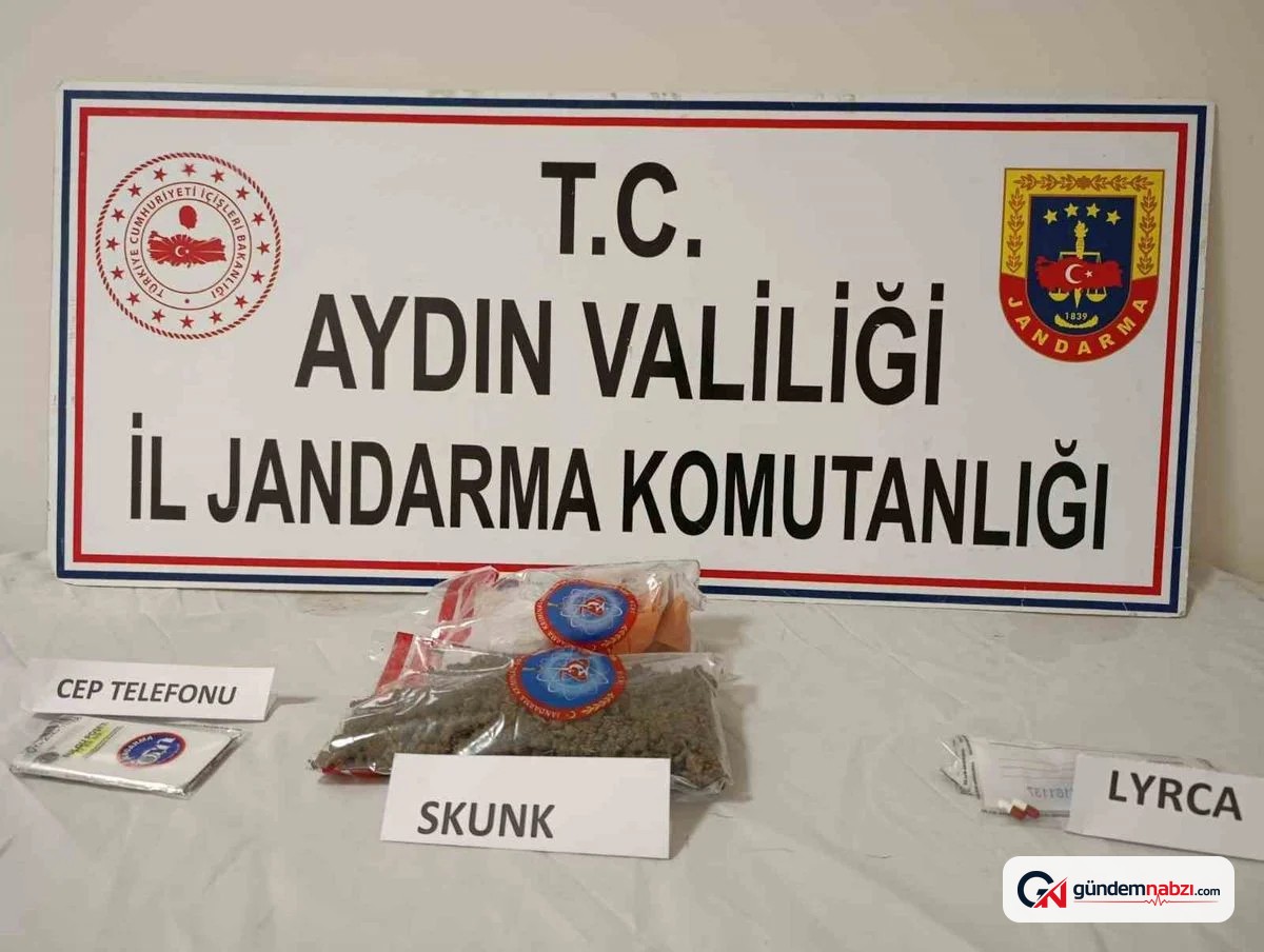 Aydın'da araçta uyuşturucu operasyonu