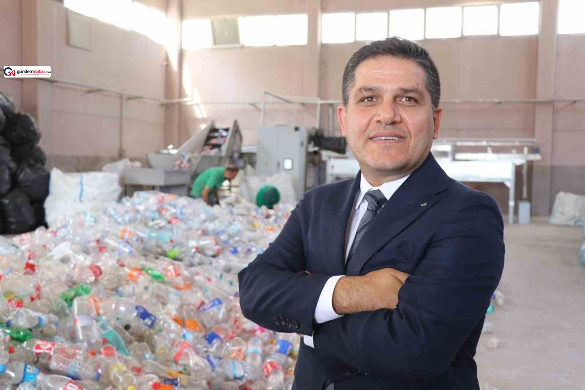 Denizli'de manuel teslim noktası ile geri dönüşüm kuyrukları bitiyor