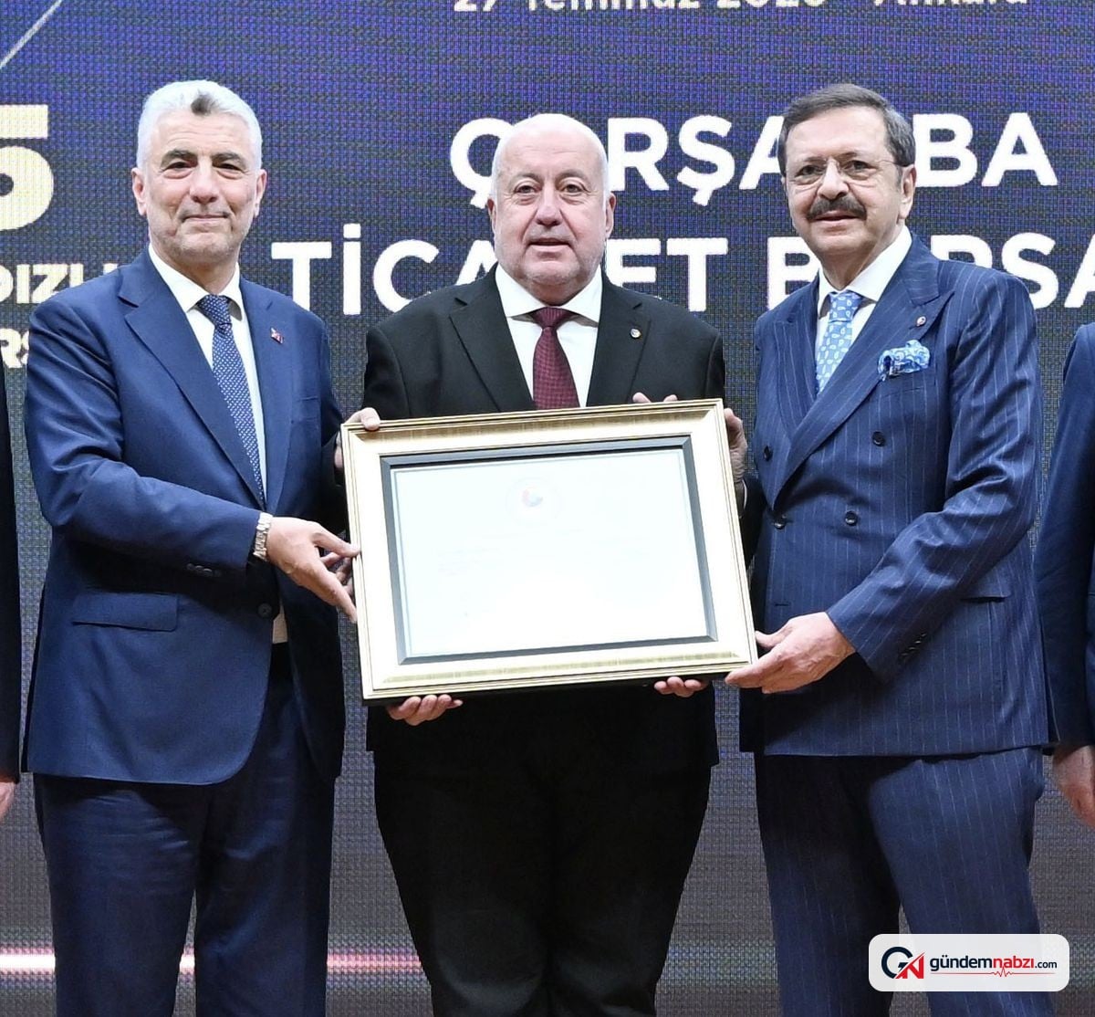 Çarşamba Ticaret Borsası 5 yıldızlı statüsünü yeniden kazandı