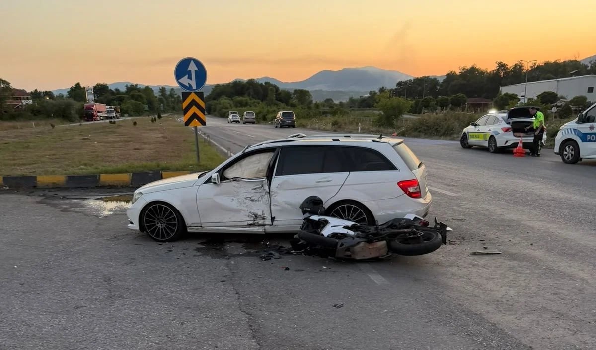 Zonguldak Çaycuma'da motosiklet kazası: sürücü öldü