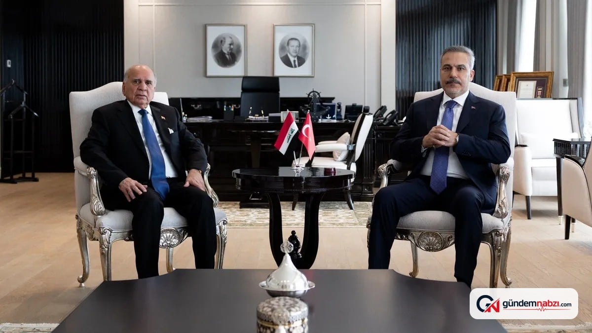 Bakan Fidan, Iraklı mevkidaşı Fuad Hüseyin ile Ankara'da görüştü
