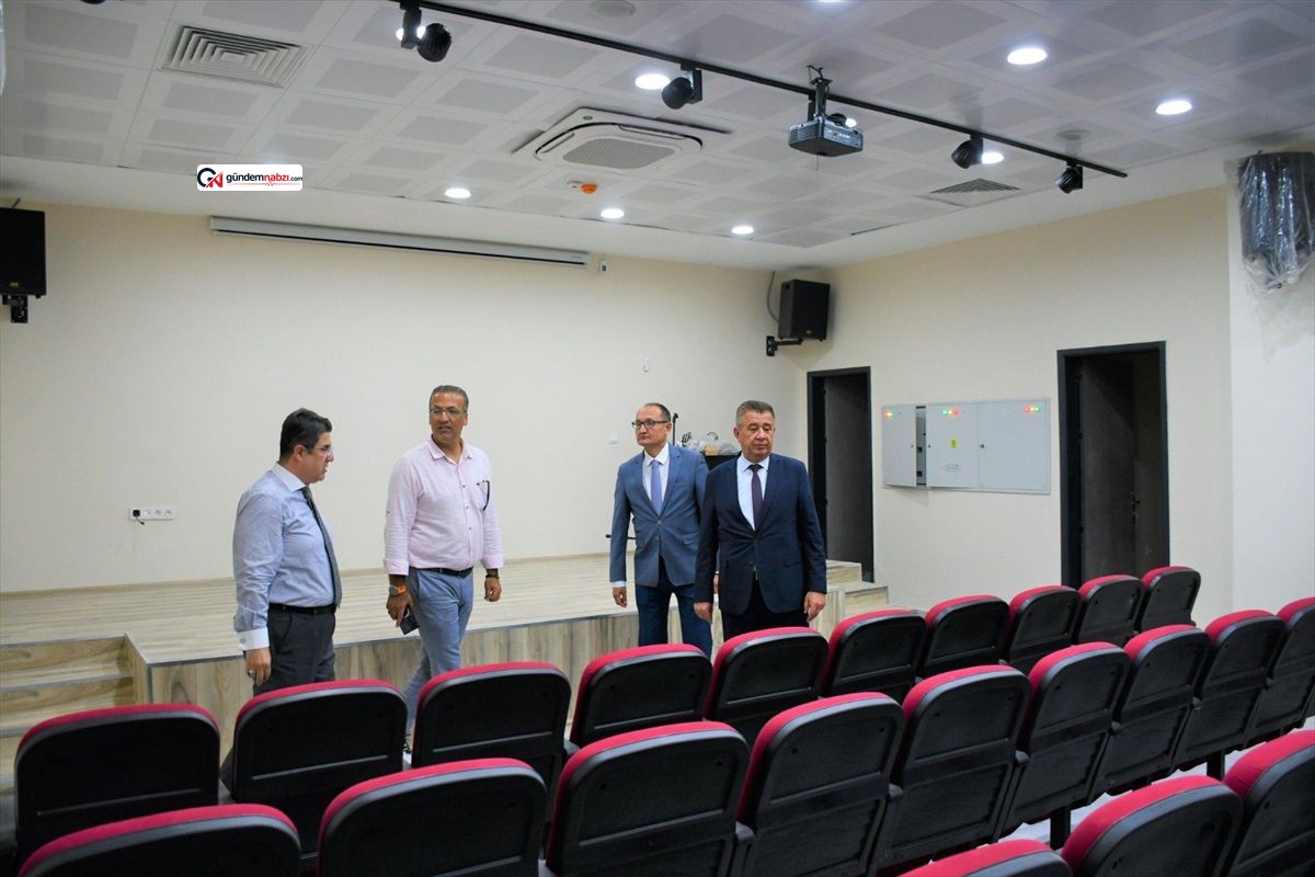 Tekirdağ'da yeni okulun hazırlıkları yerinde incelendi