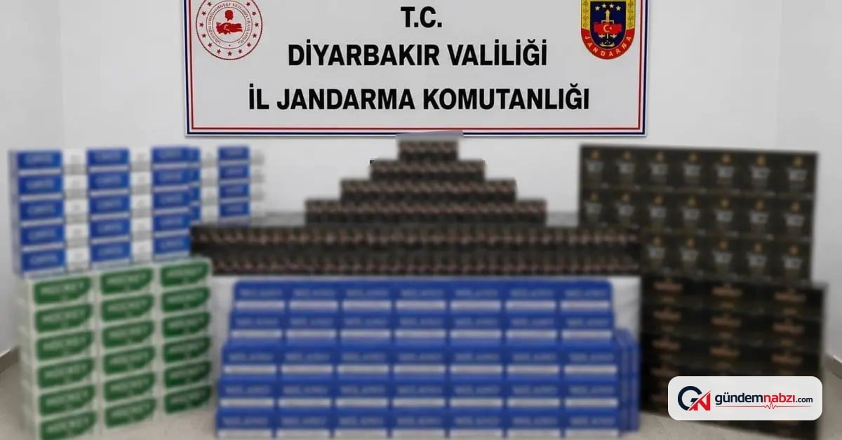 Diyarbakır'da kaçakçılık operasyonunda 35 şüpheliye işlem