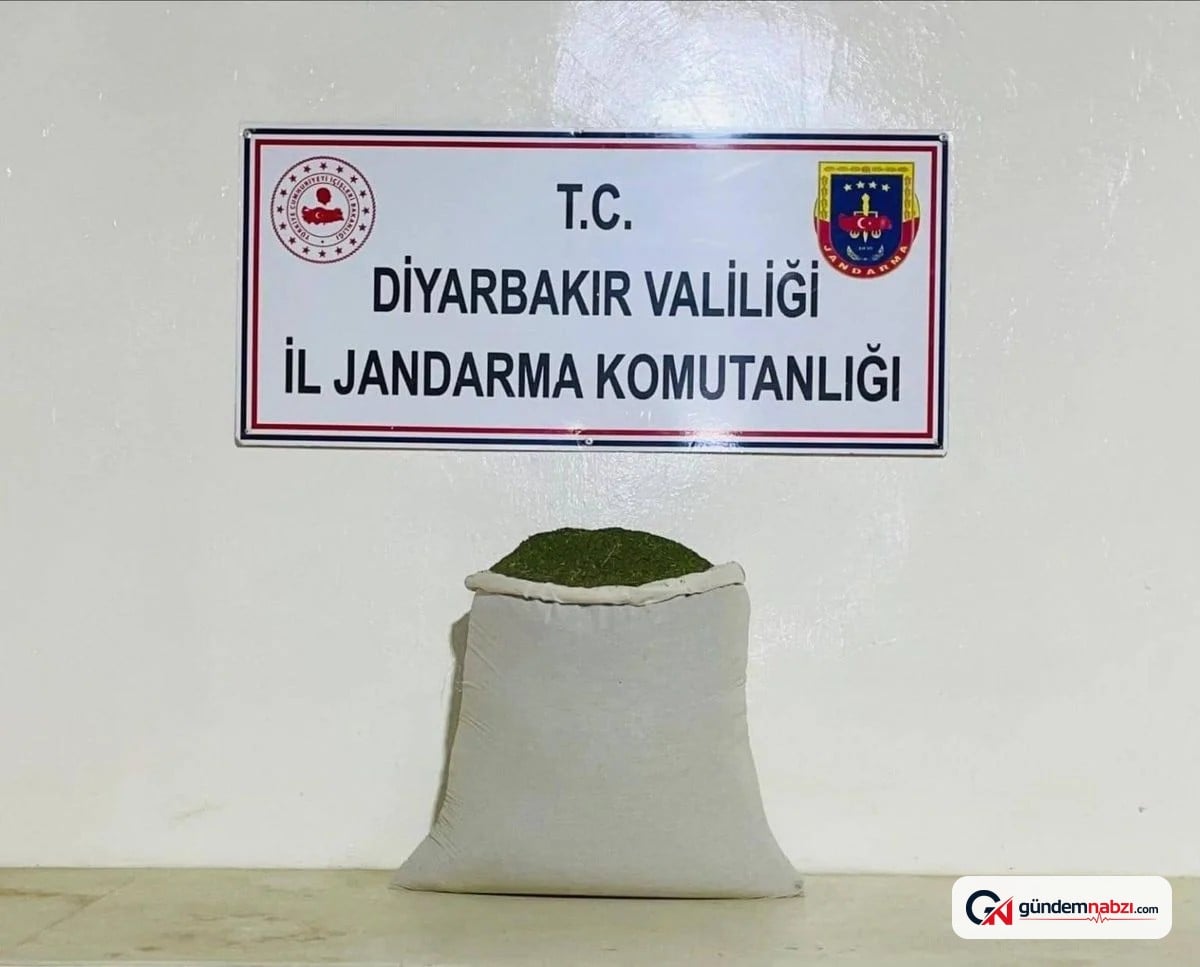 Diyarbakır'da jandarma uyuşturucu operasyonu gerçekleştirdi