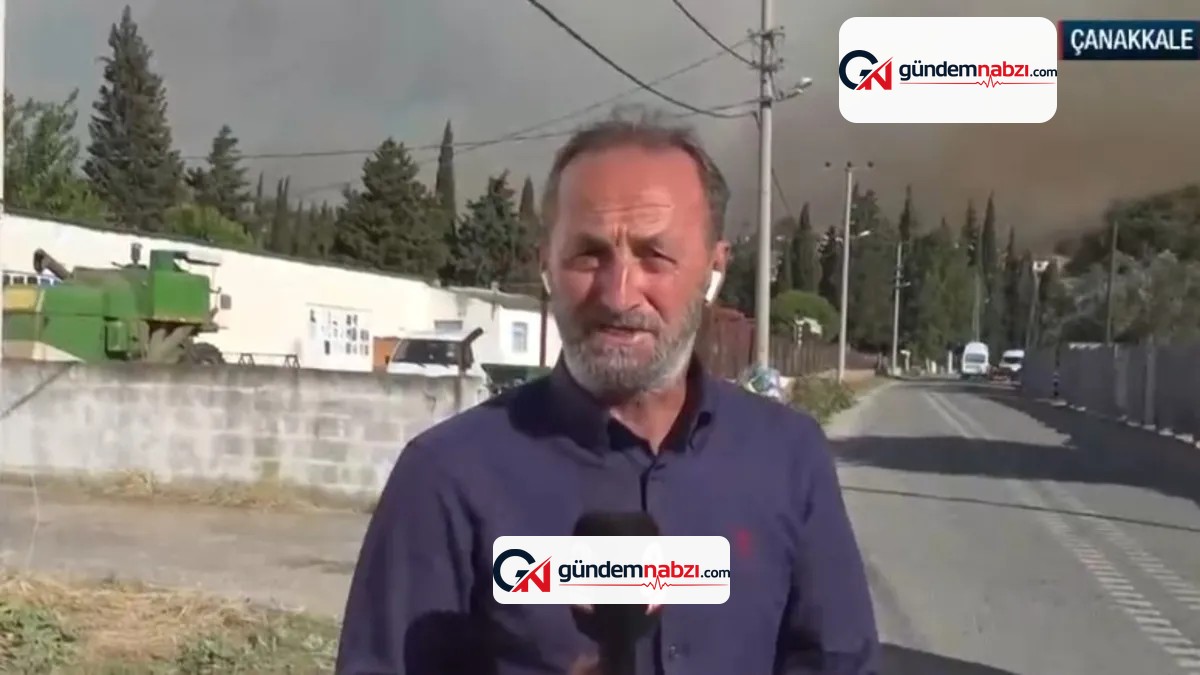 Çanakkale'de yangın yerleşim yerlerine ulaştı