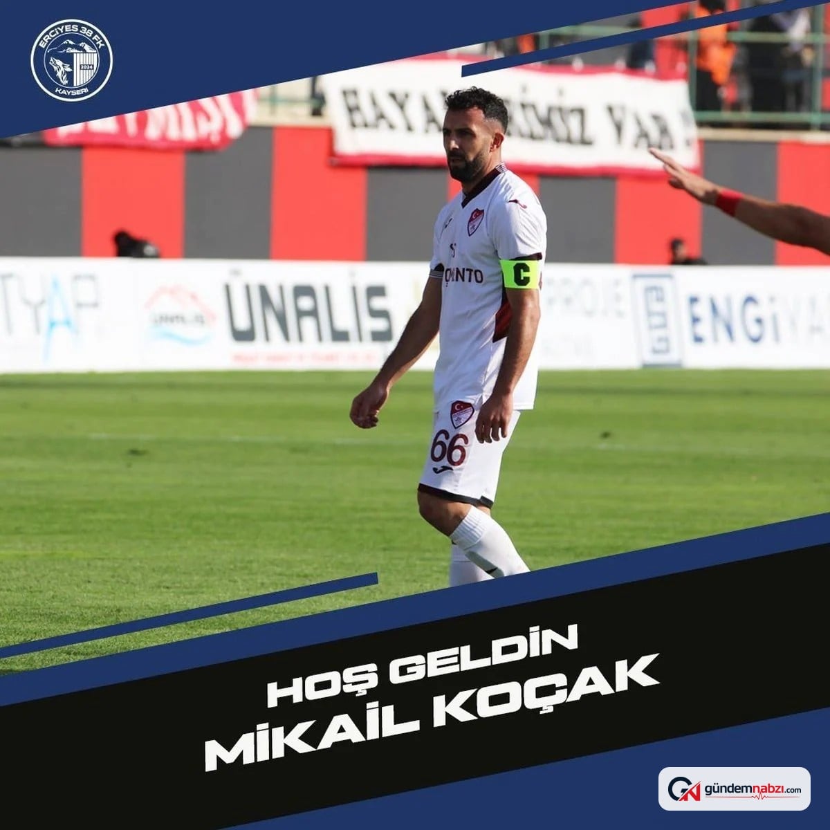 Erciyes 38 FK Mikail Koçak ile anlaştı