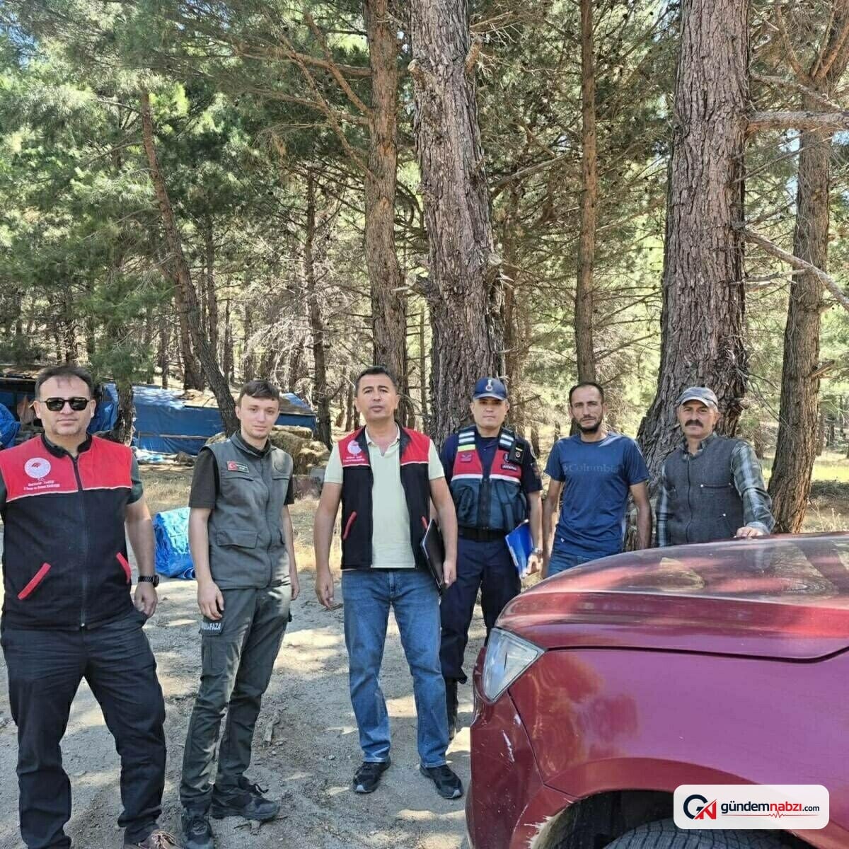Balıkesir'de orman yangınlarına karşı jandarma denetimi