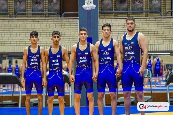 İranlı güreşçiler Bakü'de bir altın bir bronz kazandı