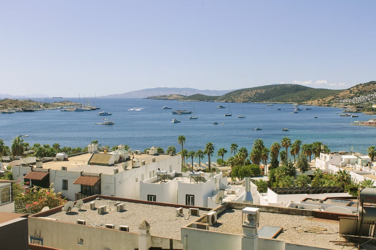 Muğla Bodrum'da tatil yapan turist zorla motosiklete bindirilmeye çalışıldı