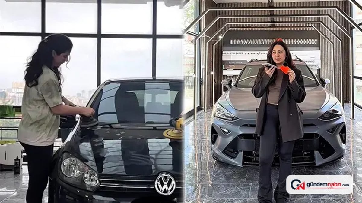 Endüstri mühendisliğini bırakıp eşiyle oto kuaförü açtı
