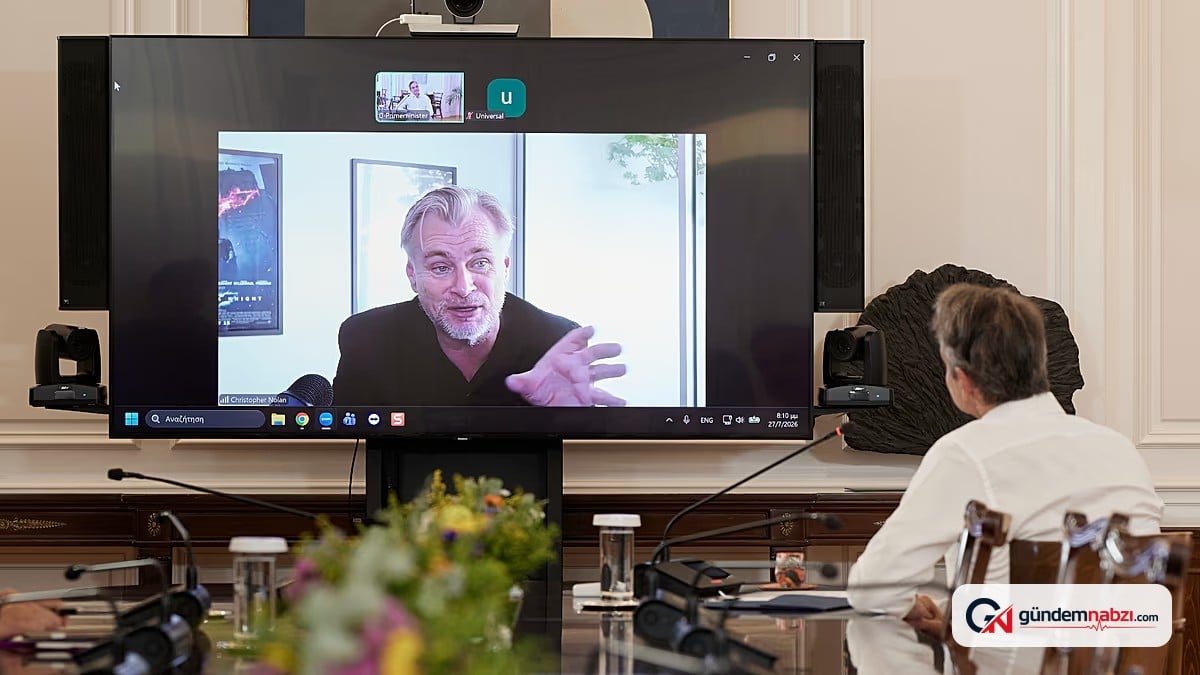 Mitsotakis, Nolan'ı Odyssey filmi için tebrik etti