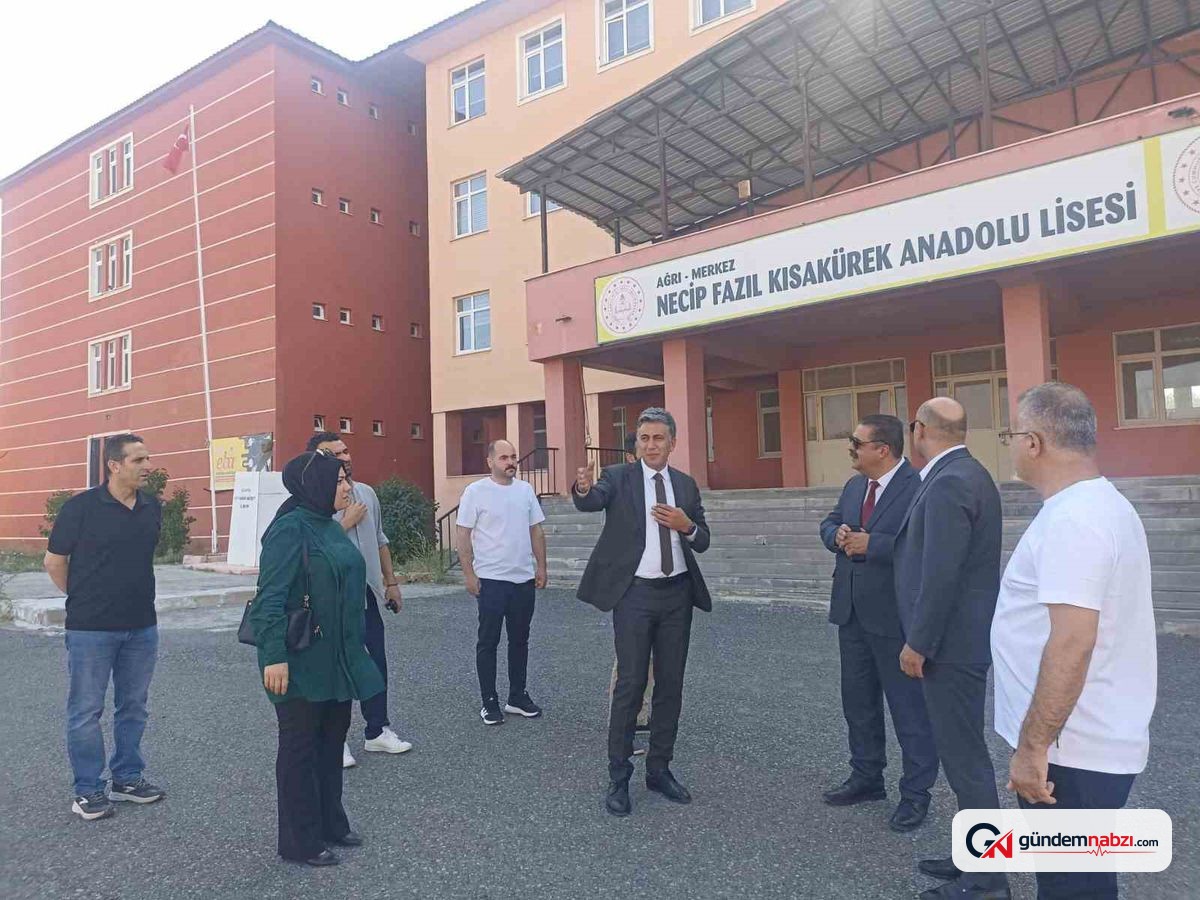Ağrı'da okullar yeni eğitim öğretim yılına hazırlanıyor