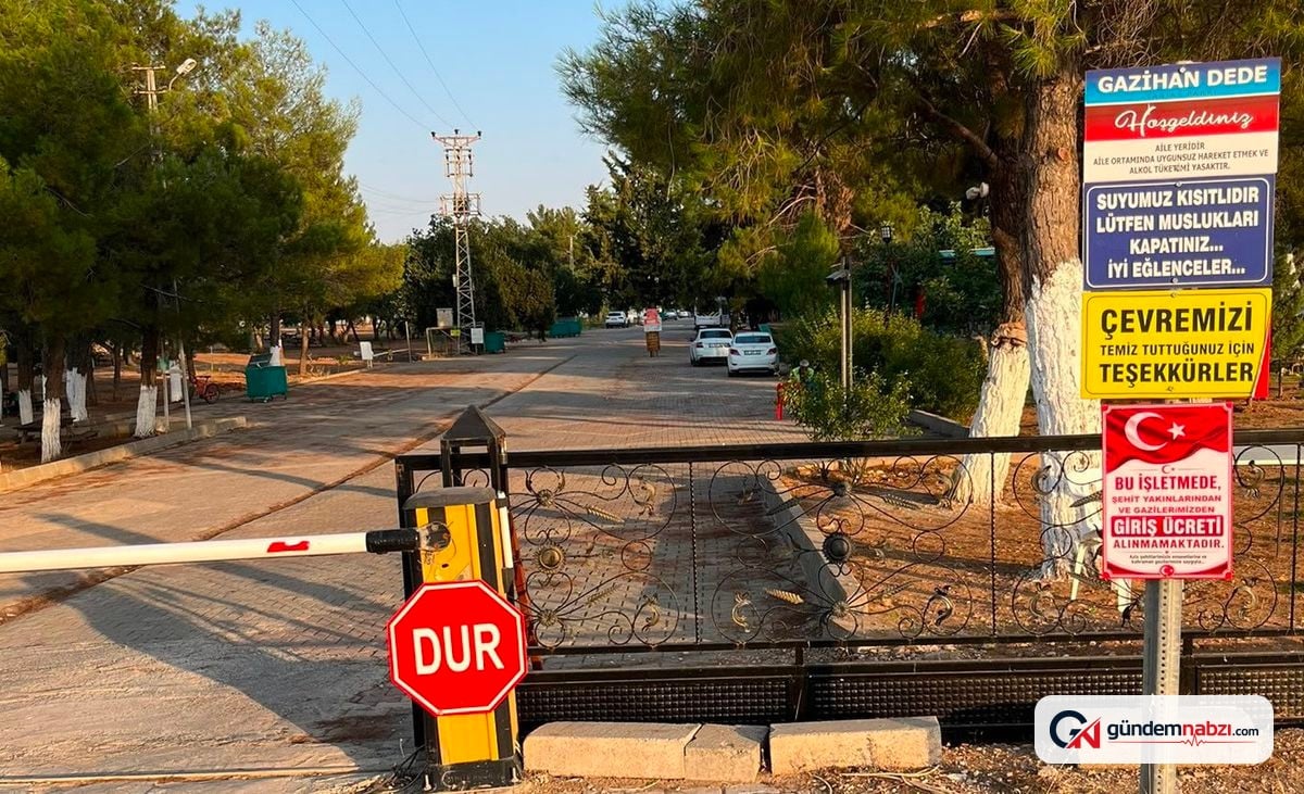 Adıyaman'daki gazihan dede mesire Alanı'nda şehit ve gazi Ailelerine ücretsiz giriş